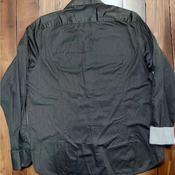 Ted Baker Long Sleeve Mens Dress Shirt - Picture 6 of 10